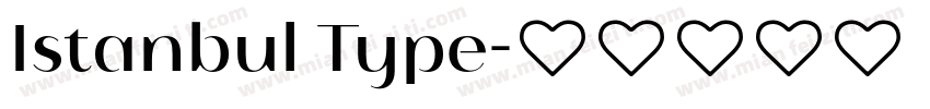 Istanbul Type字体转换